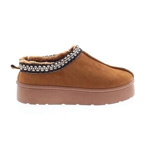 Halston • Brown Suede Women's Slippers